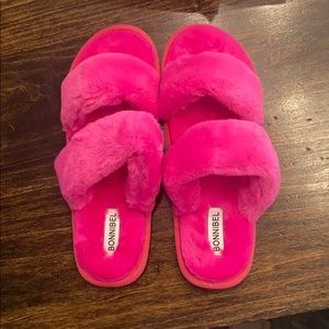 NIB hot pink slippers!